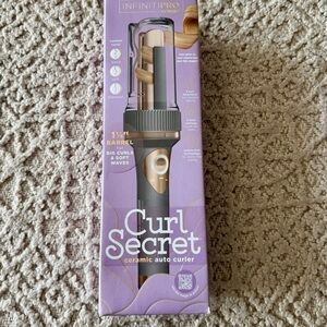 InfinitiPRO by Conair Curl Secret Ceramic Auto Curler - Purple/Gold